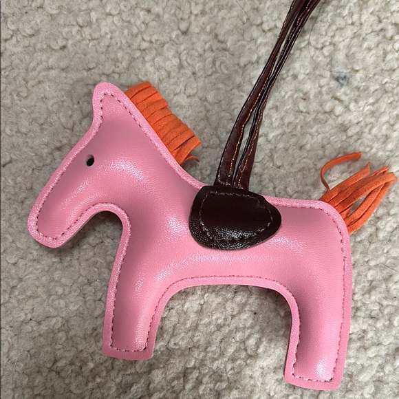 Pink and Gray Horse Bag Charms - Picture 5 of 9